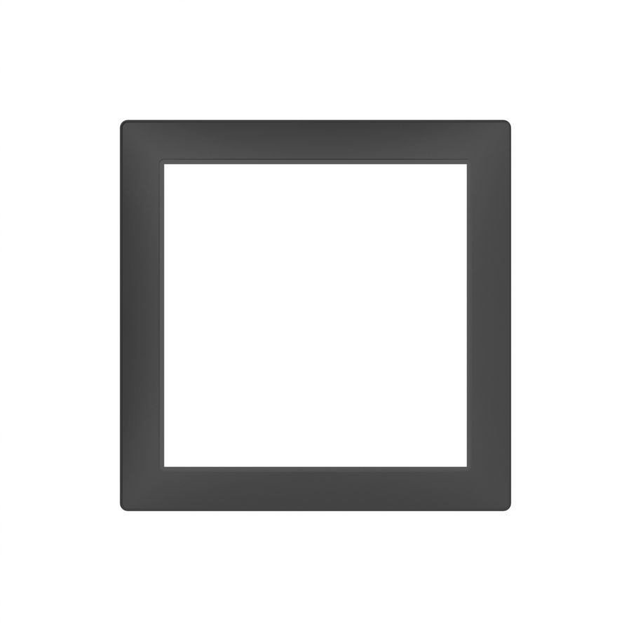 AP-Frontrahmen SIDUS 75×75mm anthrazit