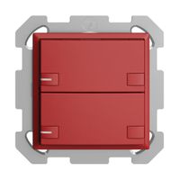 UP-KNX-Taster RGB EDUE, 250mW, m.RGB-LED, 2×Taste, 2×Tastenb., ber