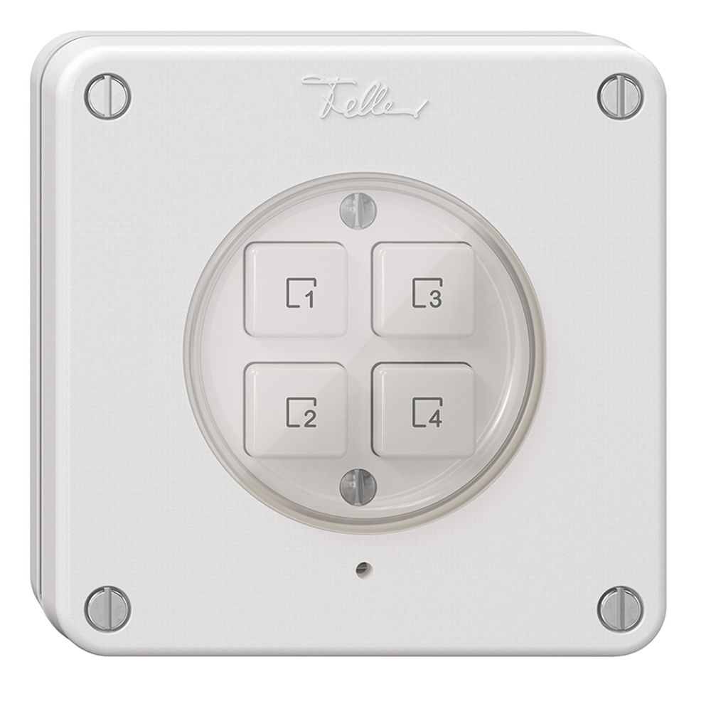 UP-Szenentaster 4 Szenen/4T NEVO Wiser weiss