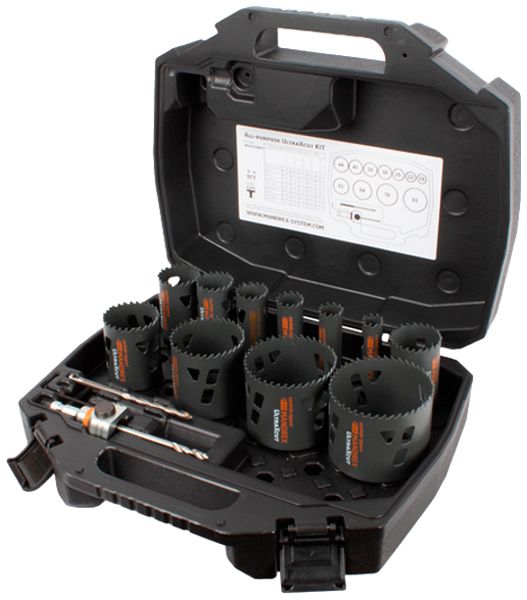 Lochsägen-Set MANDREX UltraXcut 14 Werkzeuge