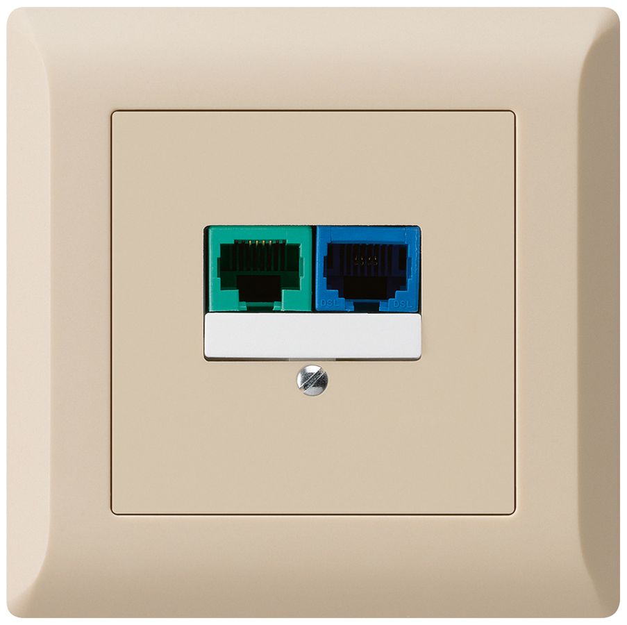 UP-Dose DSL kallysto.line 2×RJ45 beige