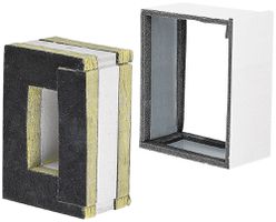 Anpassstück tehalit FWK 90 E90/30 100×160mm, verkehrsweiss