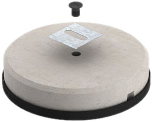 Set de montage de canal Bettermann avec pierre FangFix