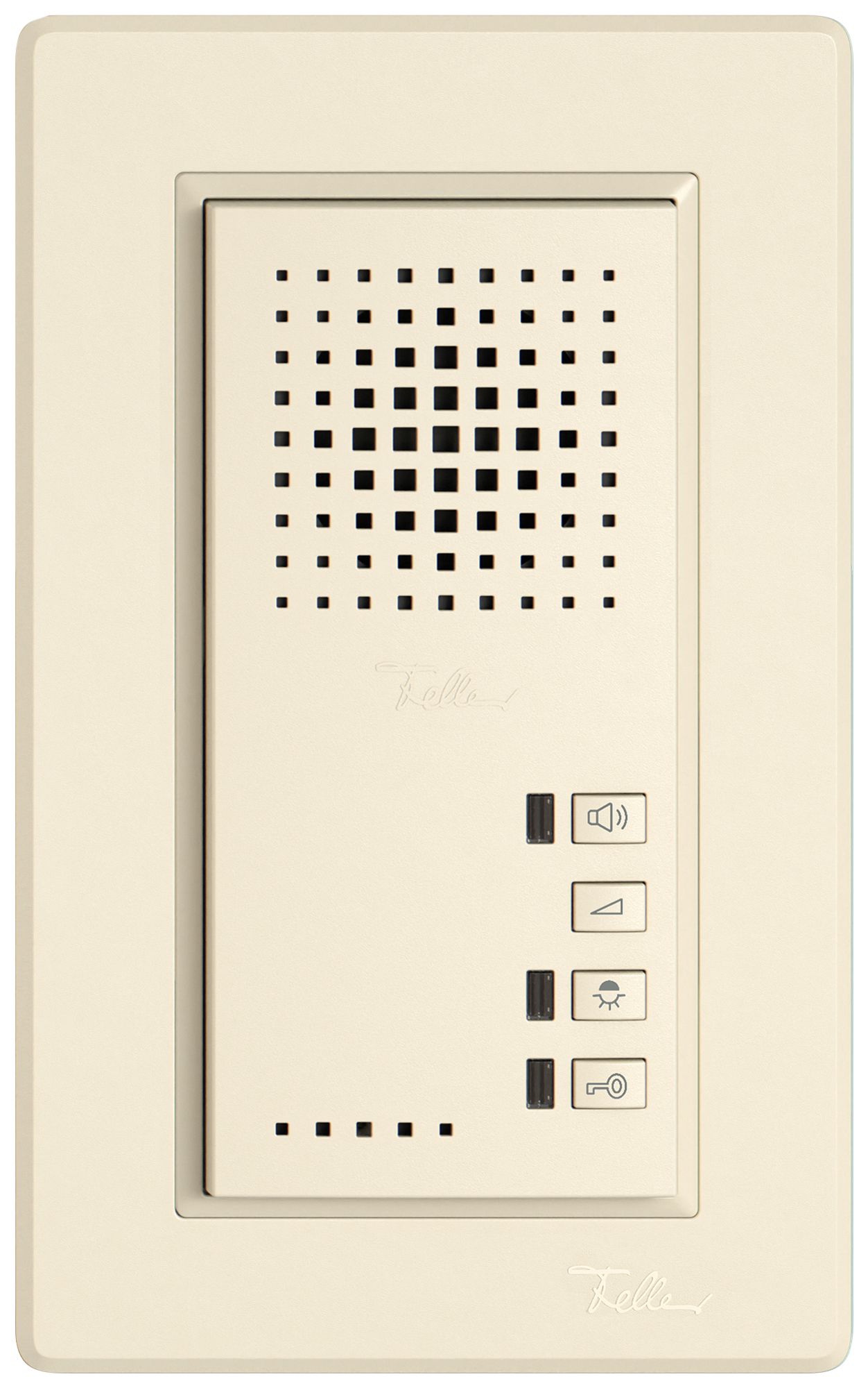 Poste mains-libres ENC EDIZIO.liv ouvre-porte fonctions commut.crema