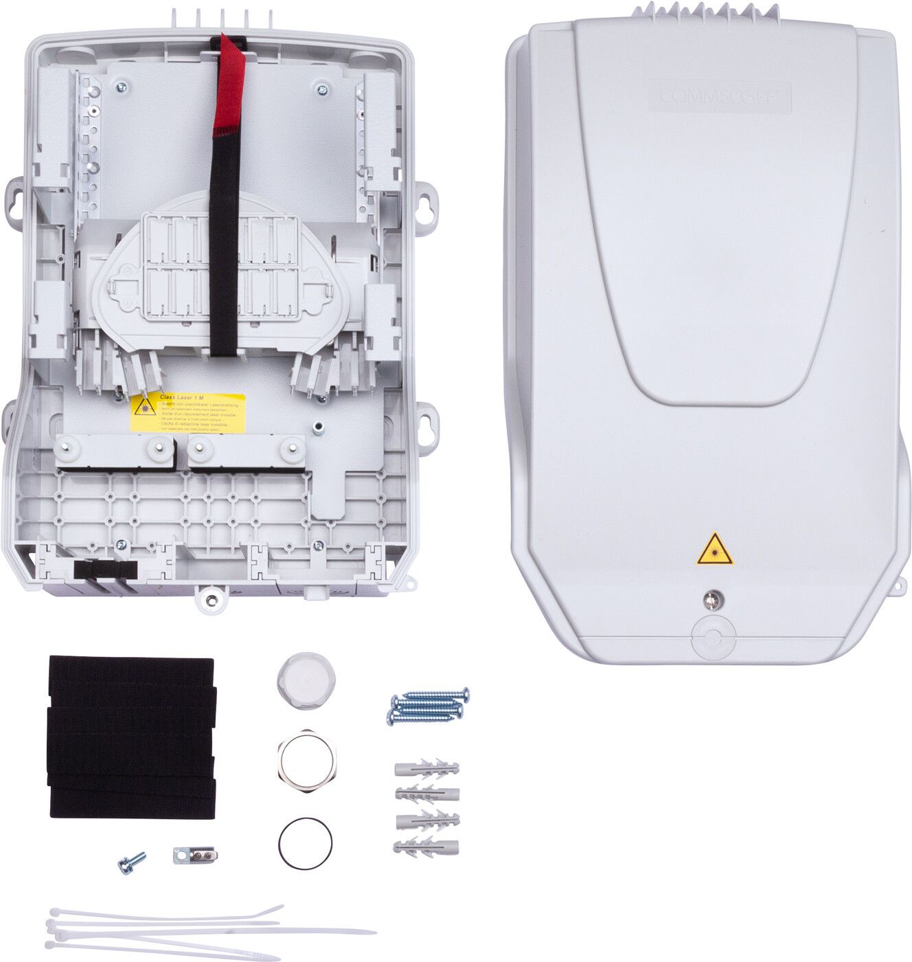 HAK o 16 V2, vollbestückt  mit 16 Spleisskassetten
