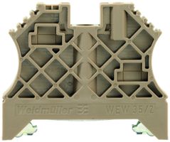 Endwinkel Weidmüller WEW 35/2 W-Reihe, beige