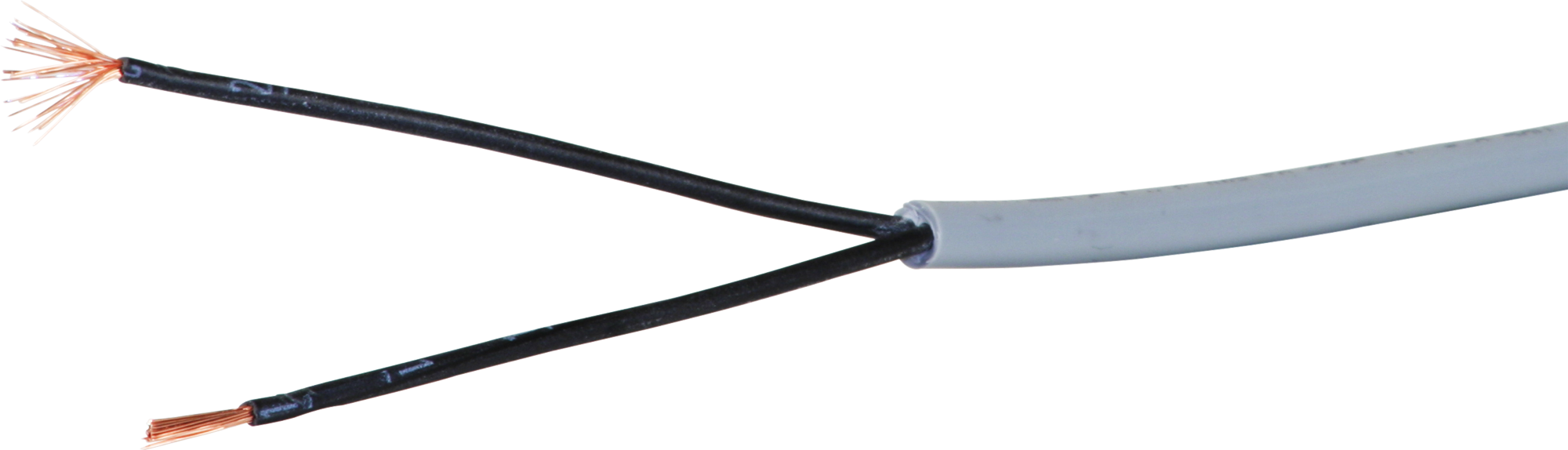 Steuerkabel LiYY 2×1.5mm² nummeriert grau