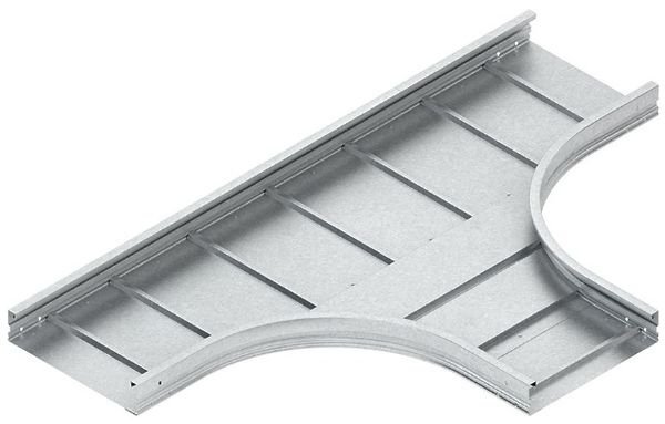 Dérivation T Niedax, pour WRL, 105×600mm, non perforé, acier, zingué à chaud