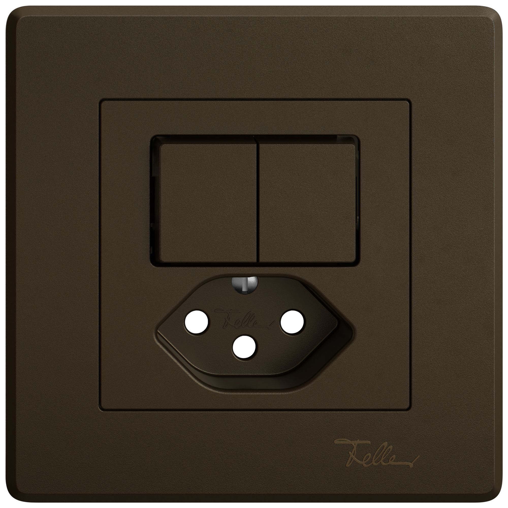 UP-Montageset EDIZIO.liv SNAPFIX® für Kombi.T13 mit 2 Druckknöpfen br