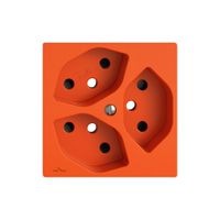 Montageset EDIZIO.liv SNAPFIX® für 3×T13 getrennt Shutter or