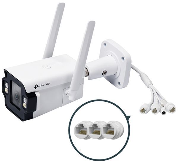 Caméra bullet TP-Link InSight S345-4G 4MP 12VDC 80.4°/41.8° IR/WL IP66