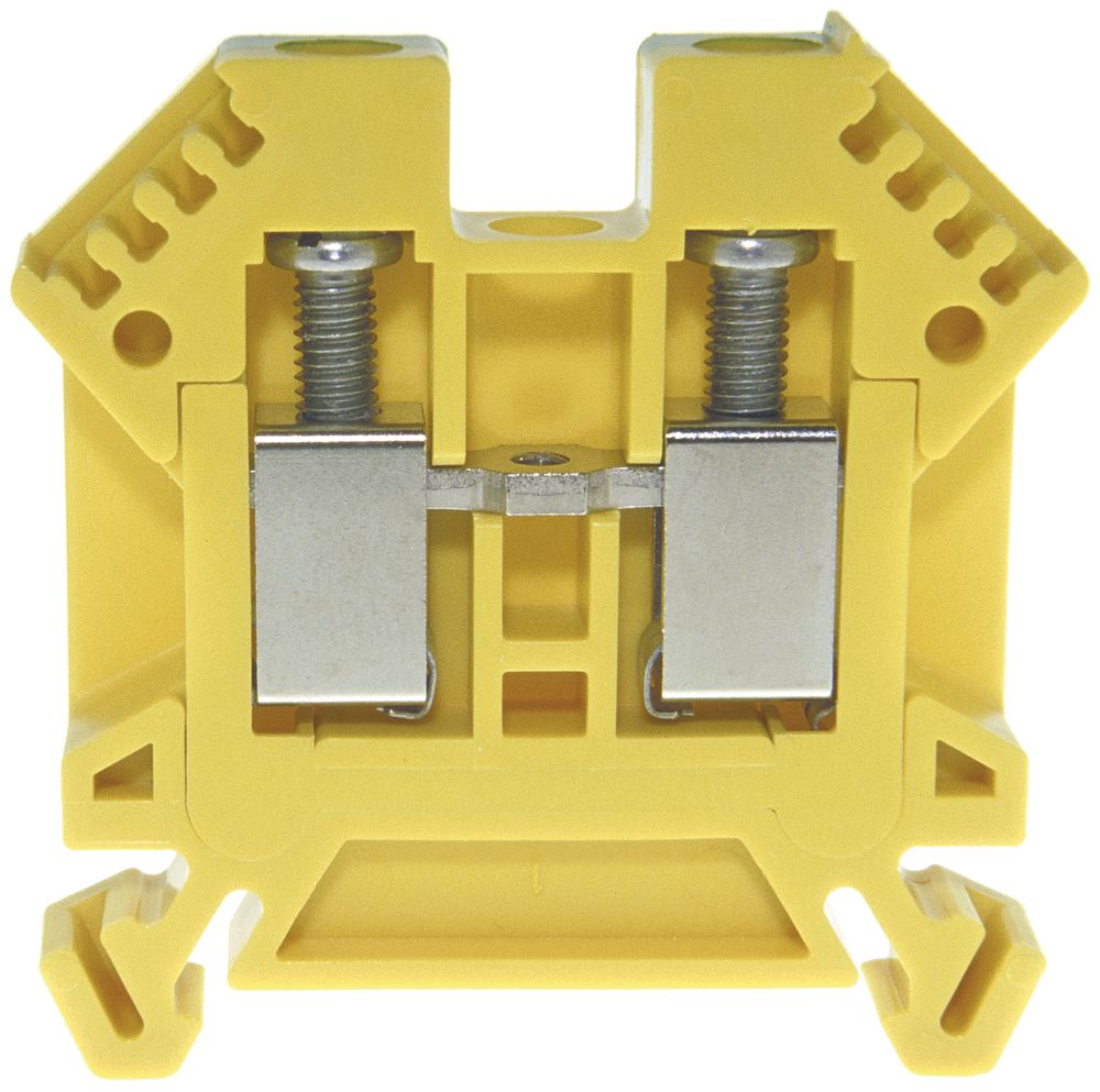 Borne de passage joignable WZ Ex 0.5…6mm² 41A 1000V vis 2×1 rail DIN 35mm vt-jn