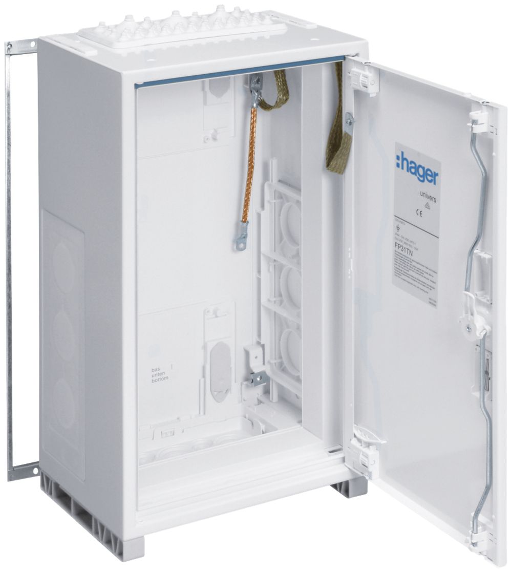 Armadio murale univers quickset con porta IP44 CP I 1050×800×205mm