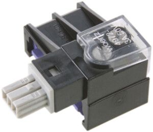 Boîte de dérivation Woertz pour câble plat Combi/DALI 2P-bus CW