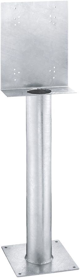 Standsäule zu Hartgummigehäuse H=1220mm, verzinkt