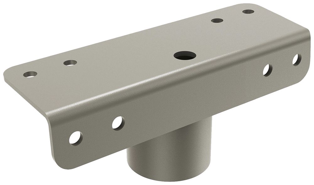 Mastadapter SLV FLOODLIGHT Stahl 1 Ø60×266mm grau