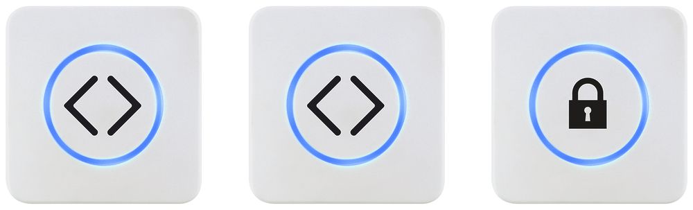 Näherungsschalter-Set BBC Bircher CleanSwitch Lock Set WC