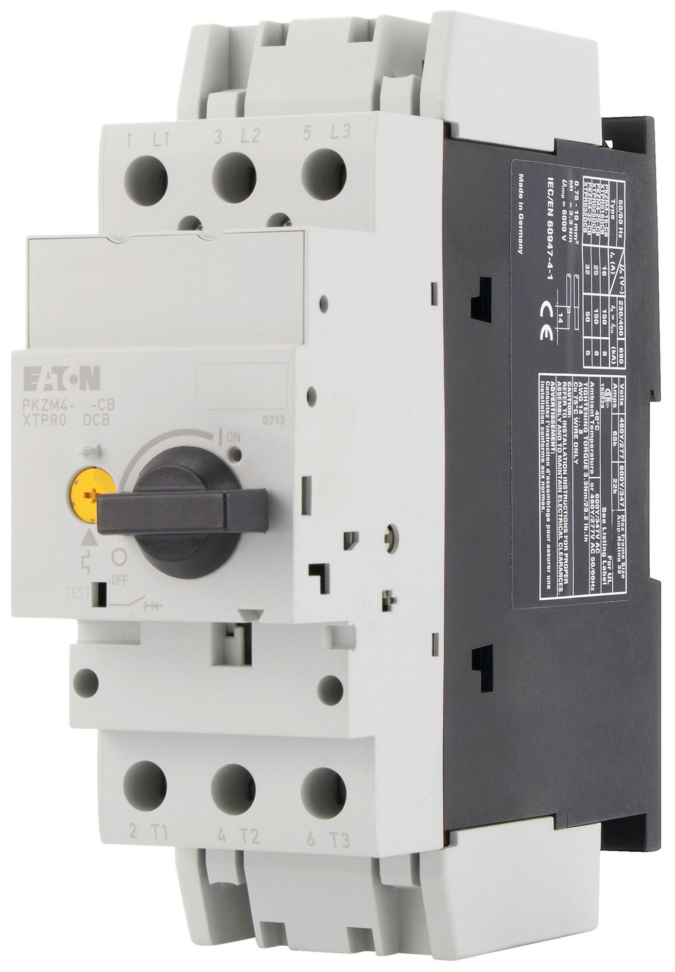Leistungsschalter Eaton PKZM4-16-CB 3P 0…16A 248A Schraubanschluss IP20