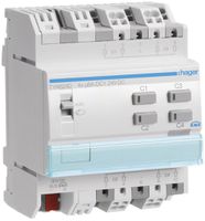 REG-Jalousieaktor KNX 24V 4-fach