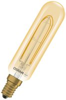 LED-Lampe LEDVANCE Vintage 1906 E14 4.8W 2200K klar/gold 320° DIM Ø28×125mm
