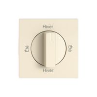 Montageset EDIZIO.liv SNAPFIX® f.Drehschalter m.Griff Été-Hiver-Été-Hiver cr