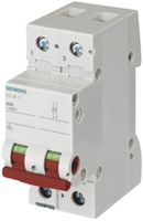Interruttore AMD Siemens SENTRON 5TL1, 10A/440V 2L 2Ch, leva rosso, 2UM
