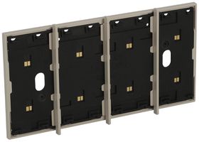 BUS-Rahmen Living Now MyHOME 4 Module Montage auf 4-moduligen Dose sand