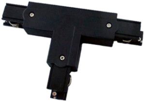 T-Verbinder DOTLUX dreiphasig, links 1, schwarz