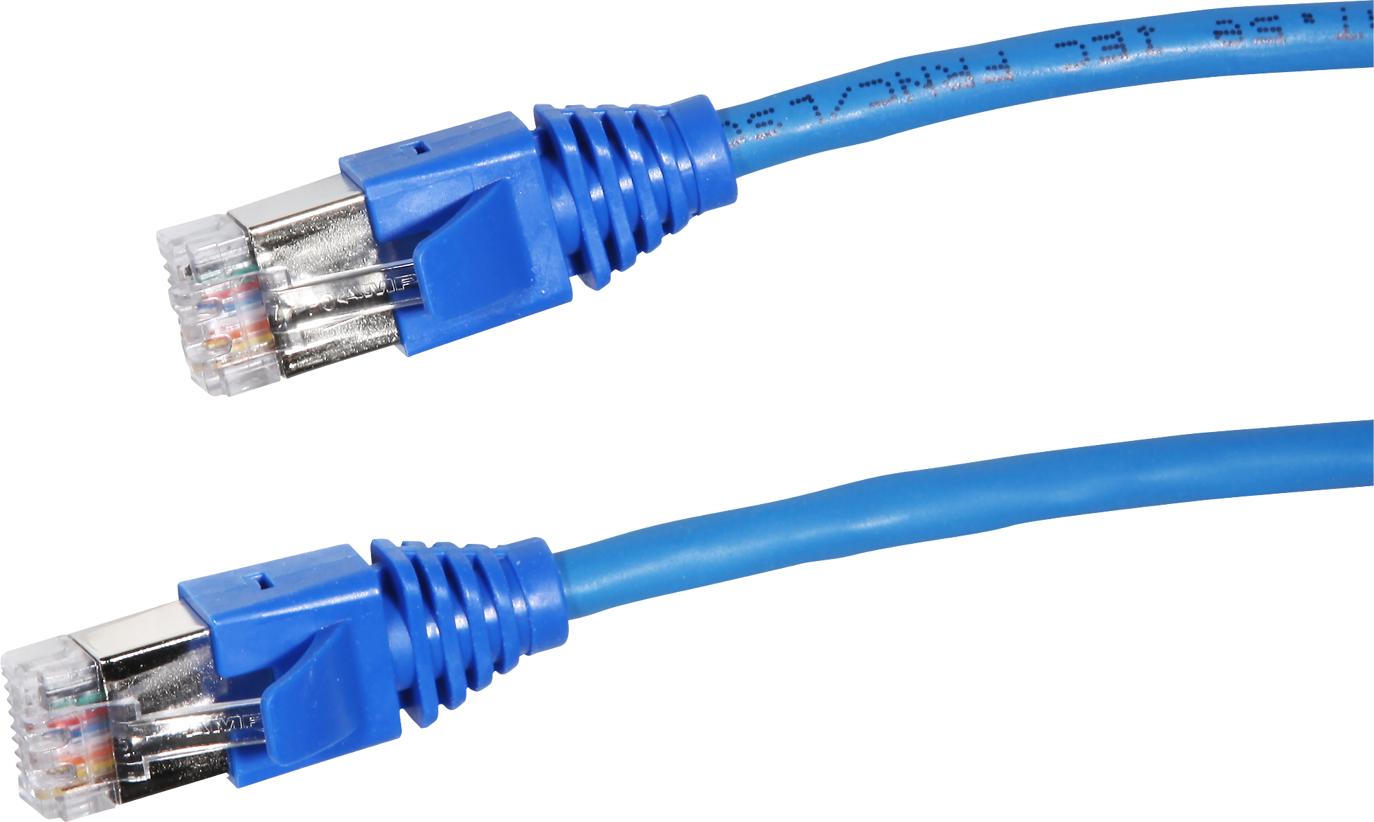 Patchkabel RJ45 3.0m bl SF/UTP Kat. 5e HF