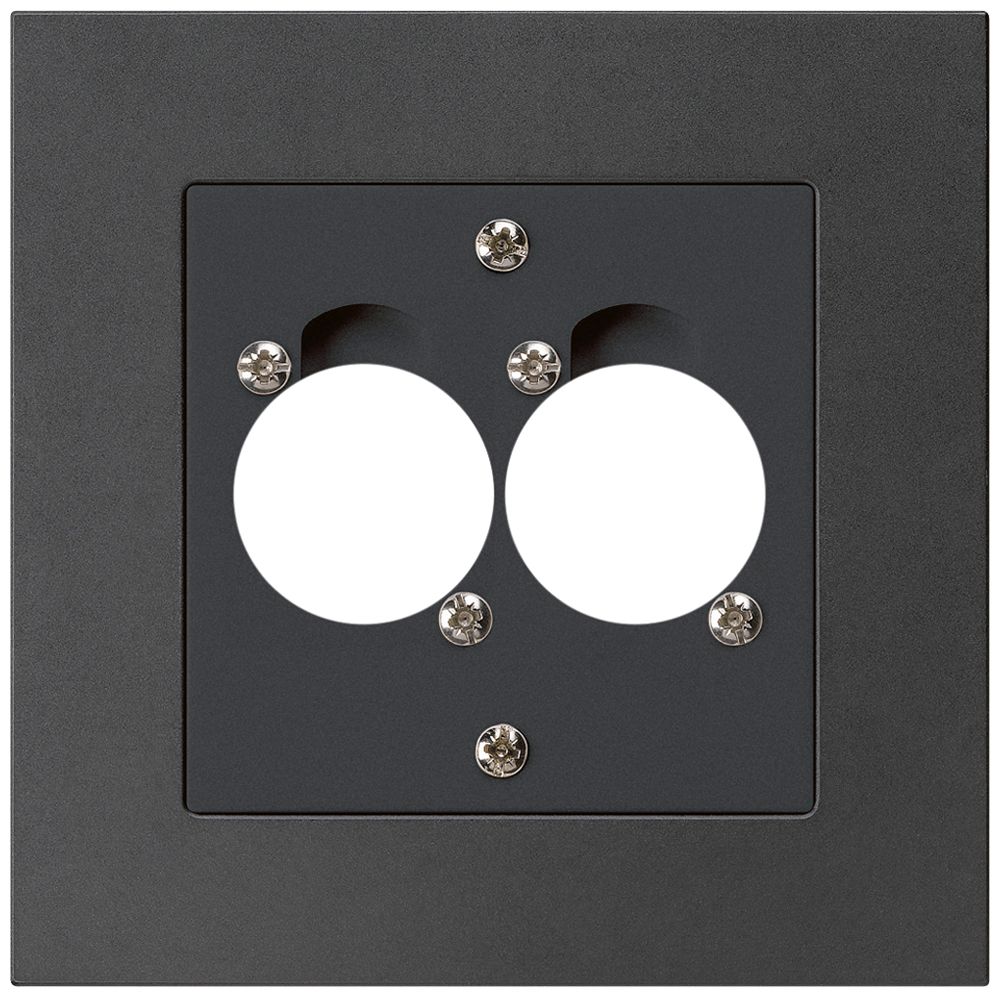 Kit di montaggio INC per 2 XLR kallysto.pro nero