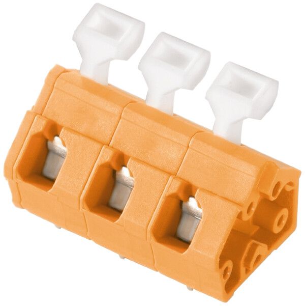 Leiterplattenklemme Weidmüller LMZFL 7.50 2L 135° Lötstift 3.5mm Zugfeder 2.5mm²