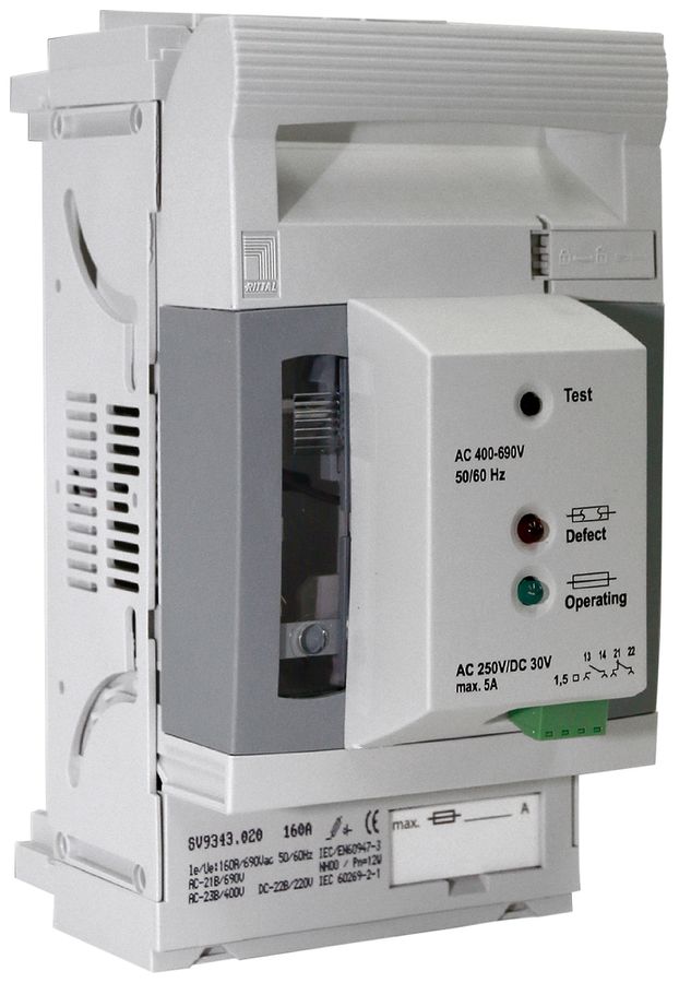 Coupe-circuit sectionneur HPC Rittal SV 9343.020 NH00 690V 160A 3P