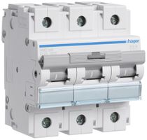 Leitungsschutzschalter Hager MCB 3P 230V Typ D 125A 4.5TE