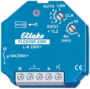 Attuatore-commutatore RF INS Eltako 230VAC controllo luce