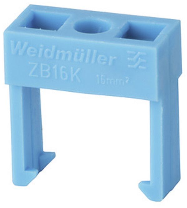 Morsetto per barra colletrice Weidmüller IK 16/ZB16 BL PA blu