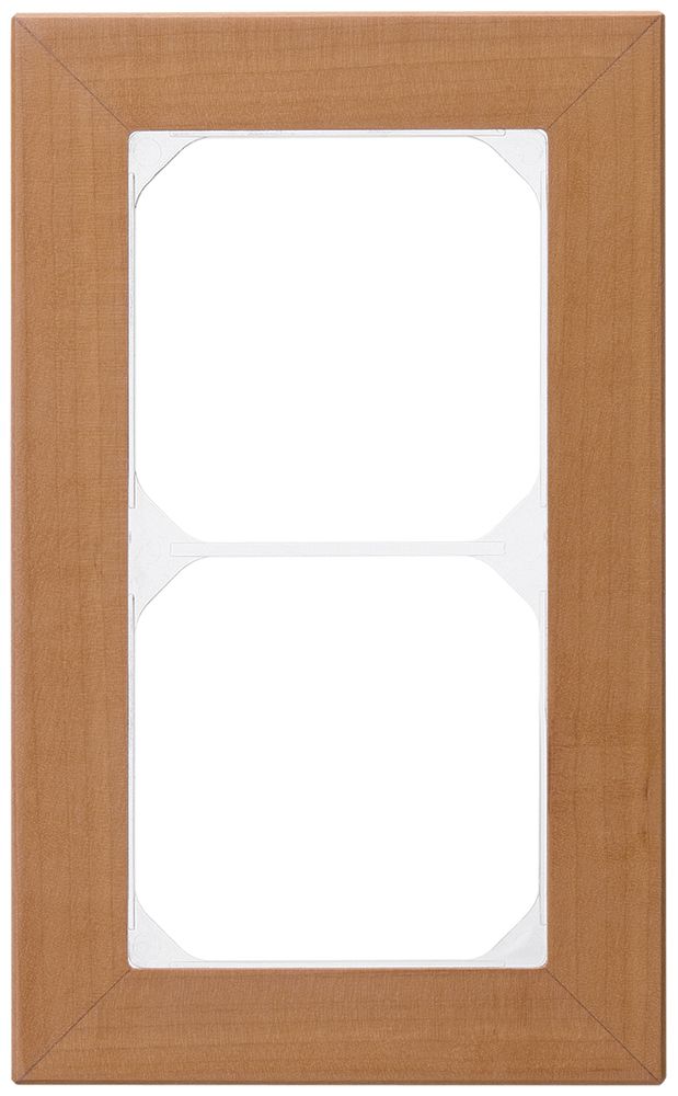 Abdeckrahmen KAL.art 2×1 154×94mm Birnbaum