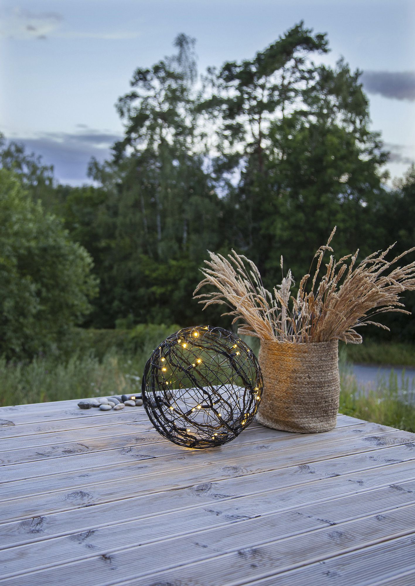 Palla Trassel System LED Extra, Ø350mm, nero, 4W, 30 LED, bianco caldo