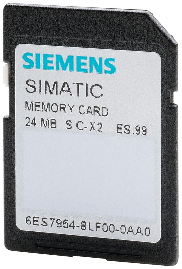 Speicherkarte Siemens für SIMATIC S7-1x00, SD 24MB