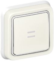 UP-Leuchtwippschalter PLEXO 3/1L weiss Orientierung