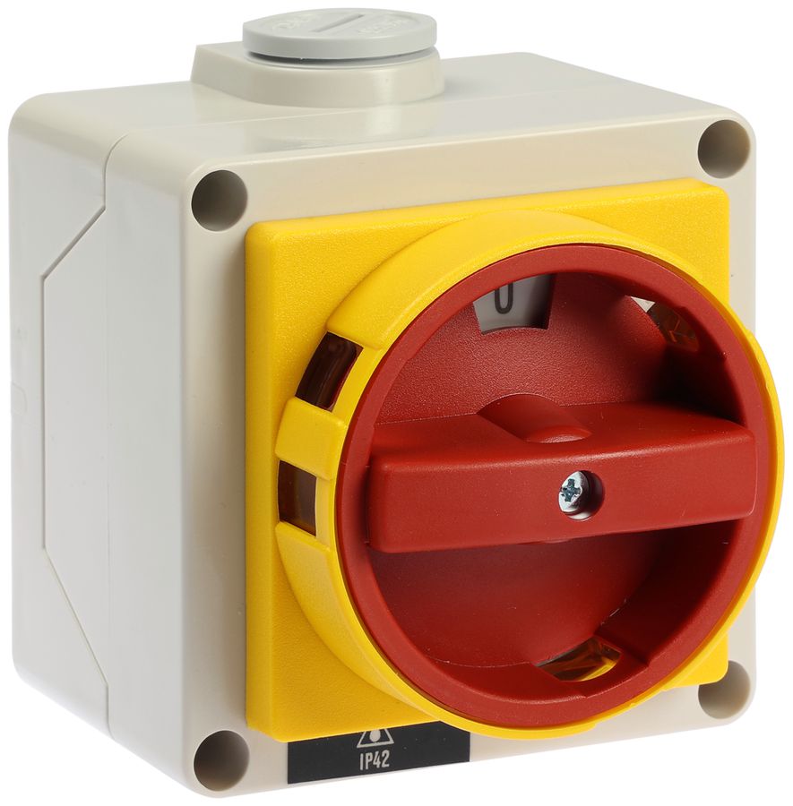 AP-Drehschalter K&N grau 20A 660V 0/3L