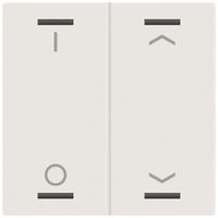 Wippe MDT BE-TAL60W211.D1 1T/4B f.Sensortasten weiss matt "I/O"-"Jalousie"