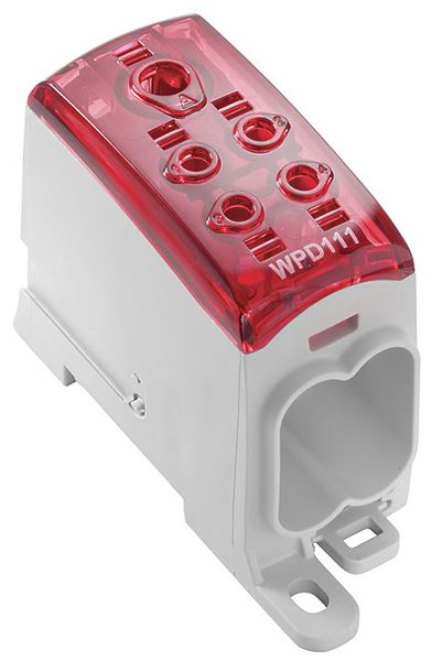 Verteilerblock WM WPD 111 1P 232A 1×Eing 4×Ausg 1.5…35mm² 2.5…95mm²