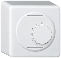 AP-Raumthermostat basico weiss ohne Schalter
