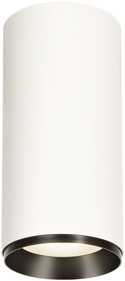 Plafonnier LED SLV NUMINOS CL PHASE XL 36W 3760lm 4000K 36° blanc/noir