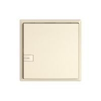 KNX-Taster RGB EDIZIO.liv SNAPFIX® Temperaturfüh.RGB-LED 1×T 1-Tbed.cr