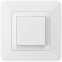 UP-Kurzhublichtregler 25…500VA NV KTR Phasenanschnitt weiss