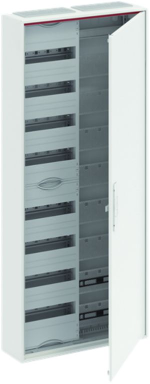 Distributeur AP ABB CA 28VM, 2-part 8 rangées 96UM + media, porte