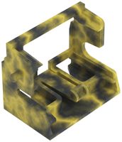 Adaptateur de fixation WAGO 221 sans décharge de traction 10L×4mm² vis gr/jn