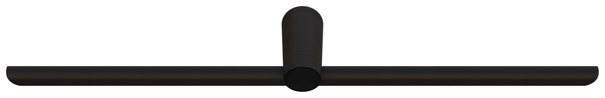 Applique LED DOTLUX SKYLAR 1×9.5W 3000K VAR direct 900×181×67mm noir