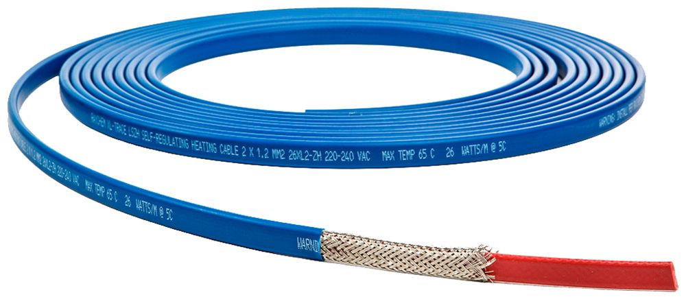 Ruban chauffant RAYCHEM 26XL2-ZH 26W/m à 5°C